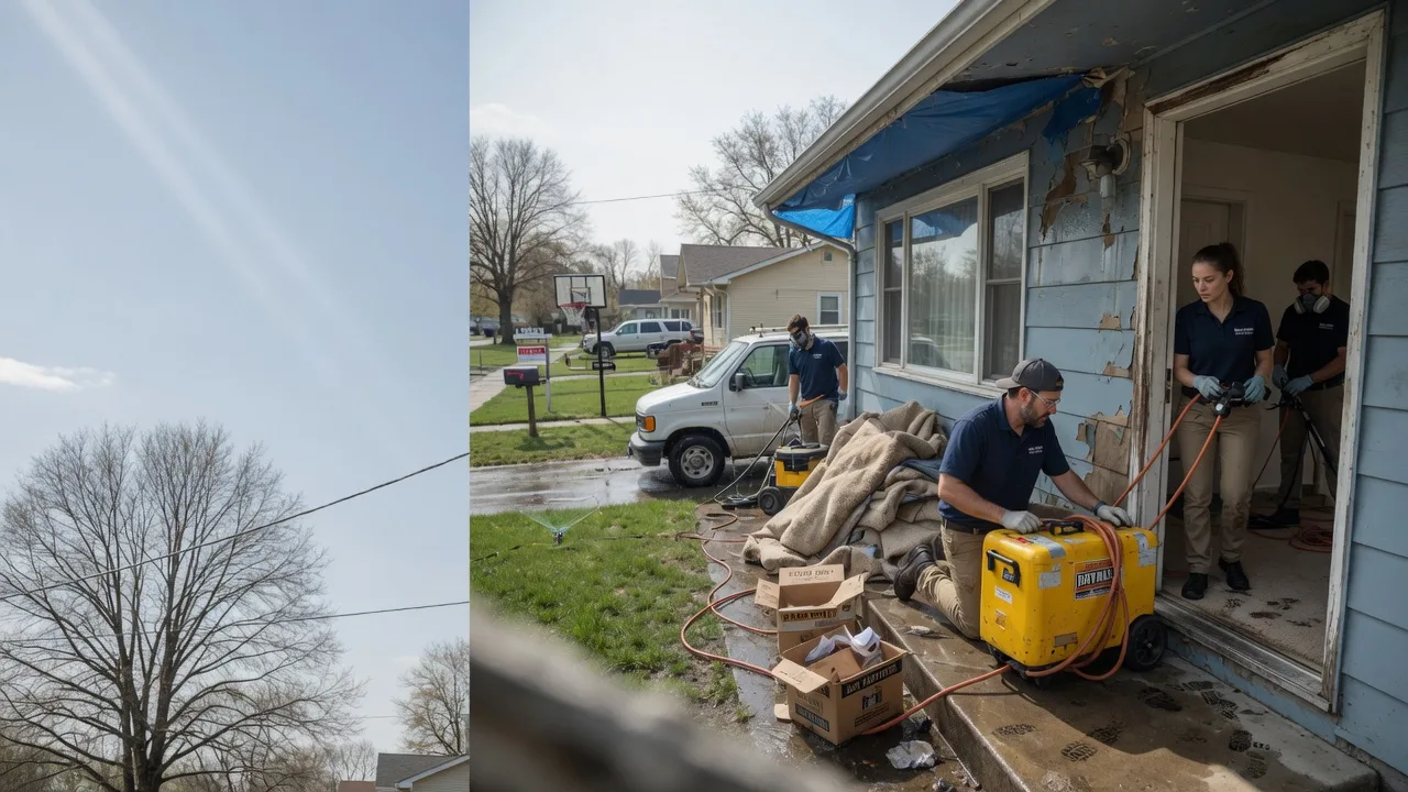 Basement Flood Cleanup in Neilton, WA near me
